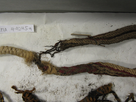 Hearst Museum object 42 of 42 titled Sling, accession number 4-4245a, no description available.