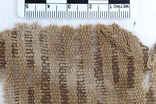 Hearst Museum object titled Textile fragment, accession number 16-18673, no description available.