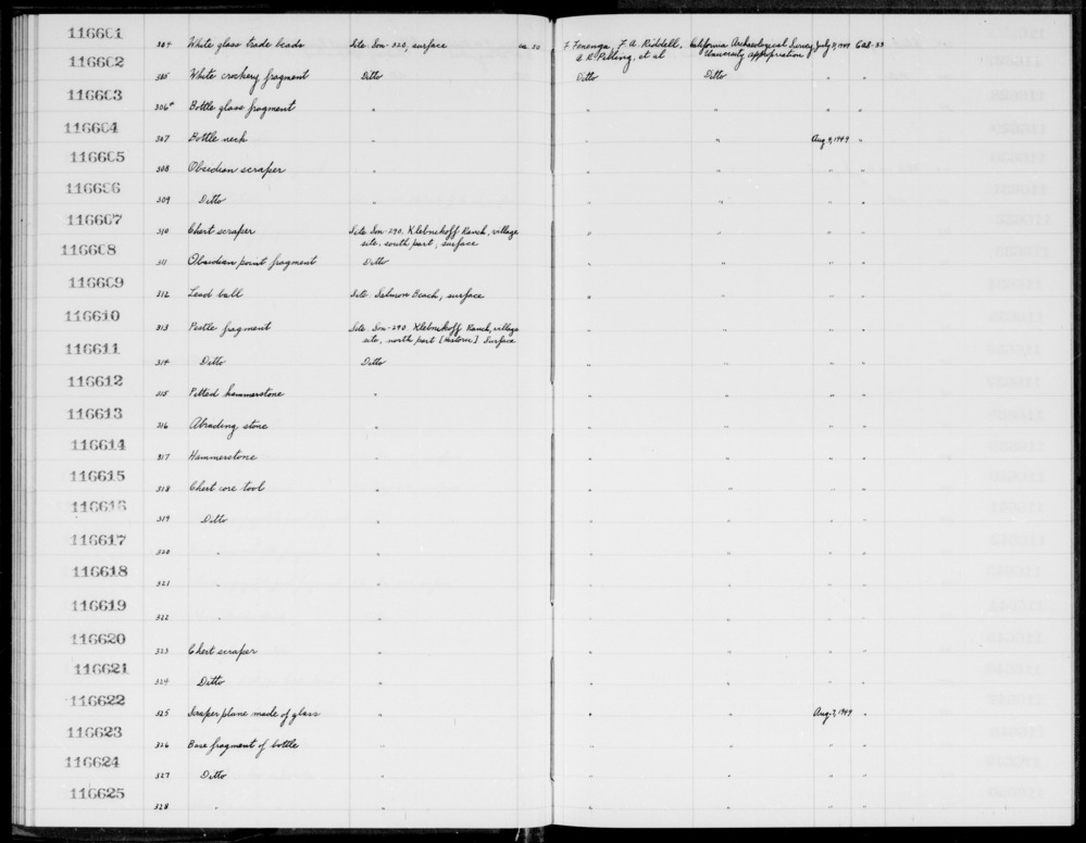 Documentation associated with Hearst Museum object titled Ball, accession number 1-116609, described as Lead ball