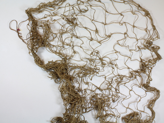 Hearst Museum object titled Net, accession number 1-67293, described as Made of two-ply native string.
