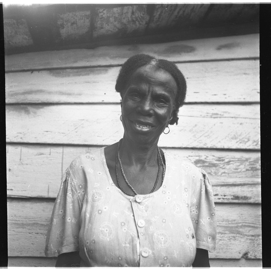 Hearst Museum object titled Black-and-white negative, accession number 15-31487, described as Black-and-white negative, Jala, Cuban informant, 1948