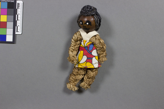 Hearst Museum object titled Doll, accession number 5-14389, no description available.