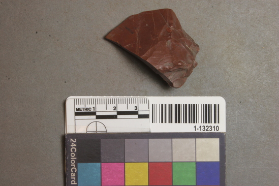 Hearst Museum object titled Point, accession number 1-132310, described as Chert scraper