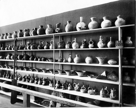 Hearst Museum object titled Photograph, accession number 13-372, described as Peruvian pottery from Trujillo. Part of the Emerson collections in the Museum.