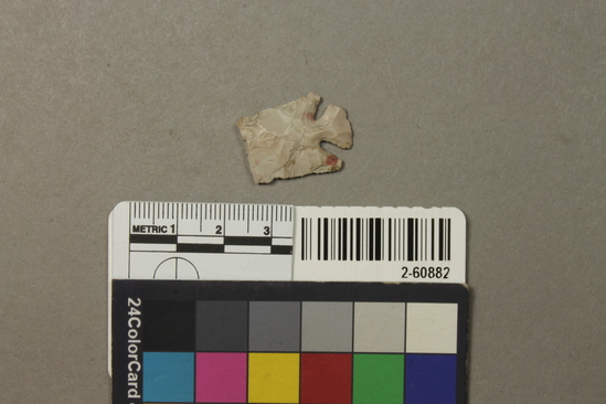 Hearst Museum object titled Lithic, accession number 2-60882, described as No description given on catalog card.