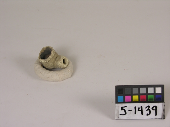 Hearst Museum object titled Pipe, accession number 5-1439, described as Clay pipe