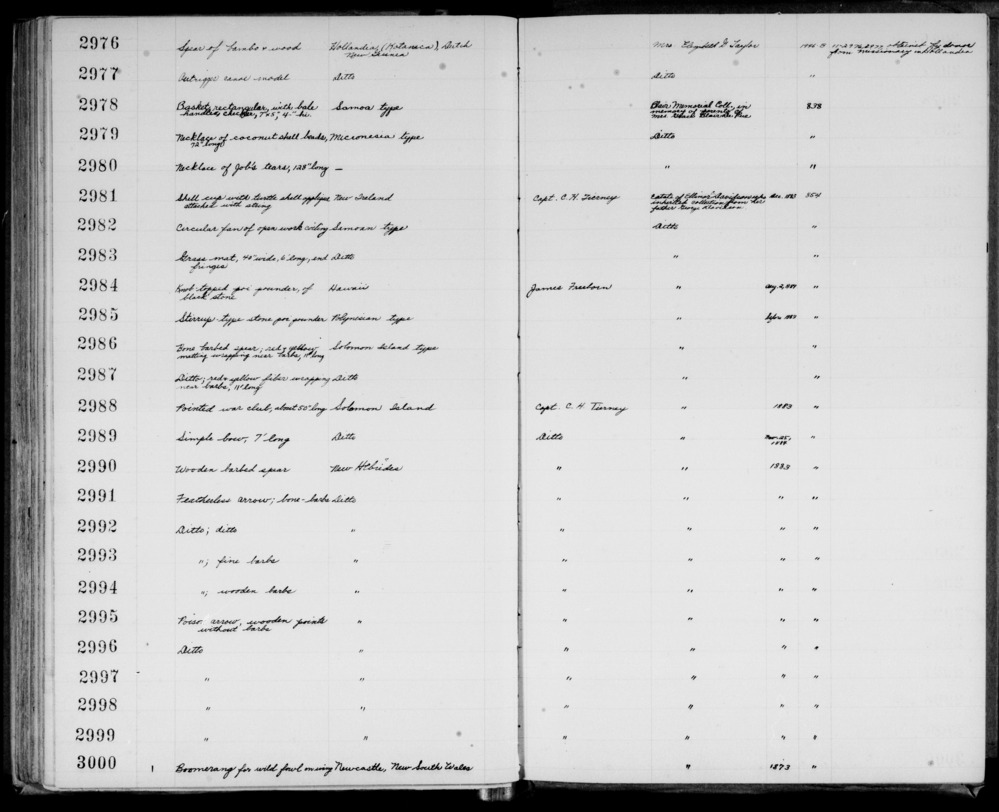 Documentation associated with Hearst Museum object titled Grass mat, accession number 11-2983, described as Grass mat, 40” wide, 6” long, end fringes.