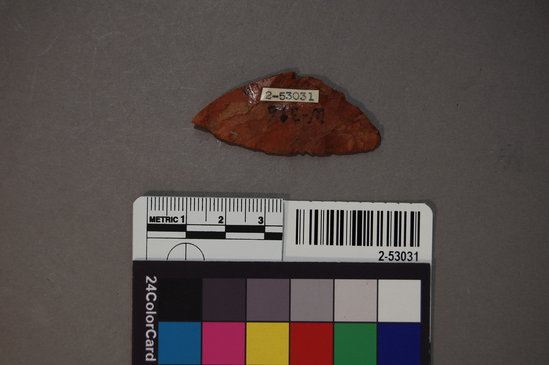 Hearst Museum object titled Blade, accession number 2-53031, no description available.