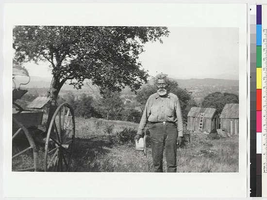 Hearst Museum object titled Black-and-white negative, accession number 15-7129, described as Tom Williams