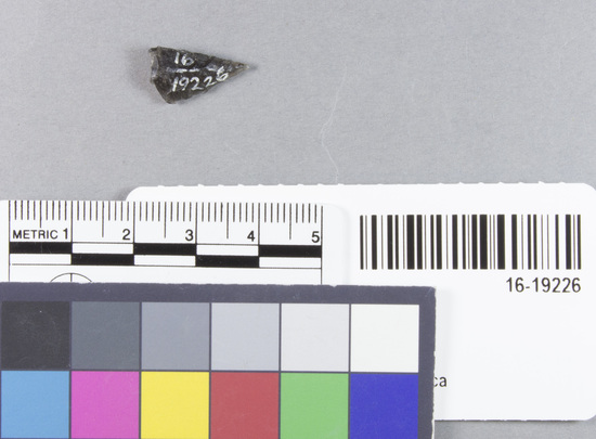Hearst Museum object 2 of 4 titled Projectile point, accession number 16-19226, no description available.
