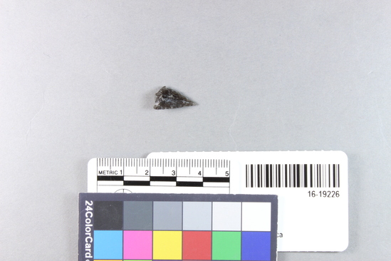 Hearst Museum object titled Projectile point, accession number 16-19226, no description available.