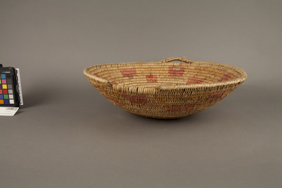 Hearst Museum object 3 of 3 titled Basket, accession number 2-18276, described as Coiled, concave.