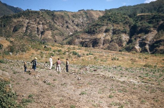 Hearst Museum object titled Color slide, accession number 25-24279, described as Landscape with individuals
