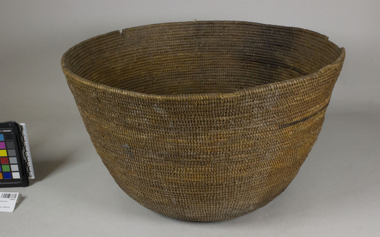 Hearst Museum object 2 of 2 titled Basket, accession number 1-10972, described as Deep.