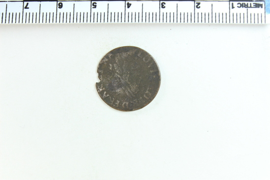 Hearst Museum object titled Coin, accession number 7-5267, no description available.