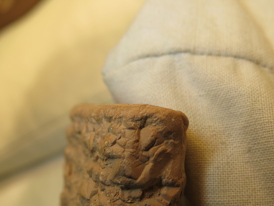 Hearst Museum object 108 of 132 titled Cuneiform tablet, accession number 9-2586, described as Neo-Babylonian Document from Erech