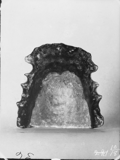 Hearst Museum object titled Black-and-white negative, accession number 15-3373, described as Palatogram datou wuan