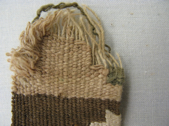 Hearst Museum object titled Textile, accession number 4-70g, no description available.