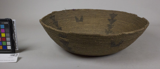 Hearst Museum object 2 of 2 titled Basket, accession number 1-10975, described as Shallow.