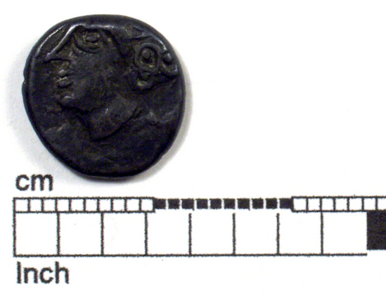 Coin: ar denarius (barbarous imitation)