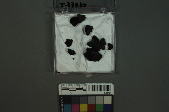 Hearst Museum object titled Charcoal, accession number 2-33672, described as Charcoal