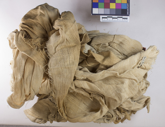 Hearst Museum object titled Cloth, accession number 6-17136, described as cloth