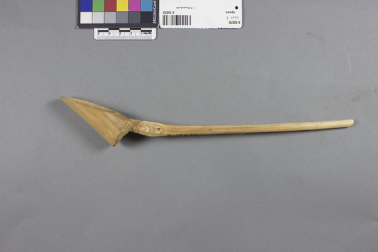 Hearst Museum object titled Spoon, accession number 9-10876, no description available.