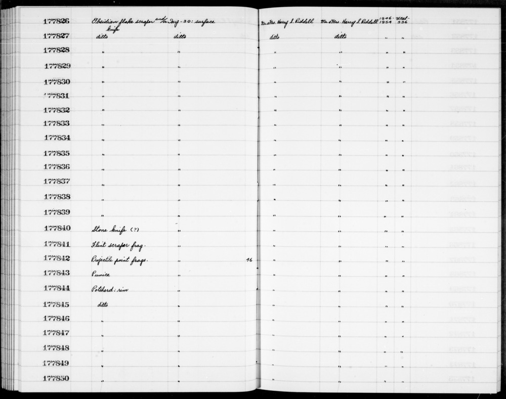 Documentation associated with Hearst Museum object titled Pumice, accession number 1-177843, described as Pumice.