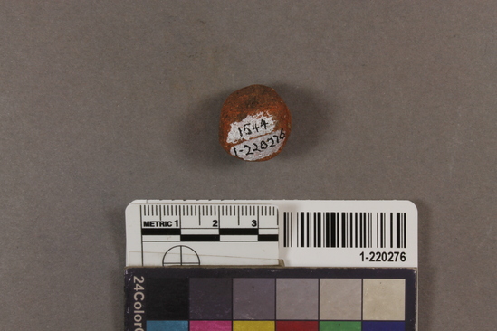 Hearst Museum object titled Tile fragment, accession number 1-220276, described as A T O