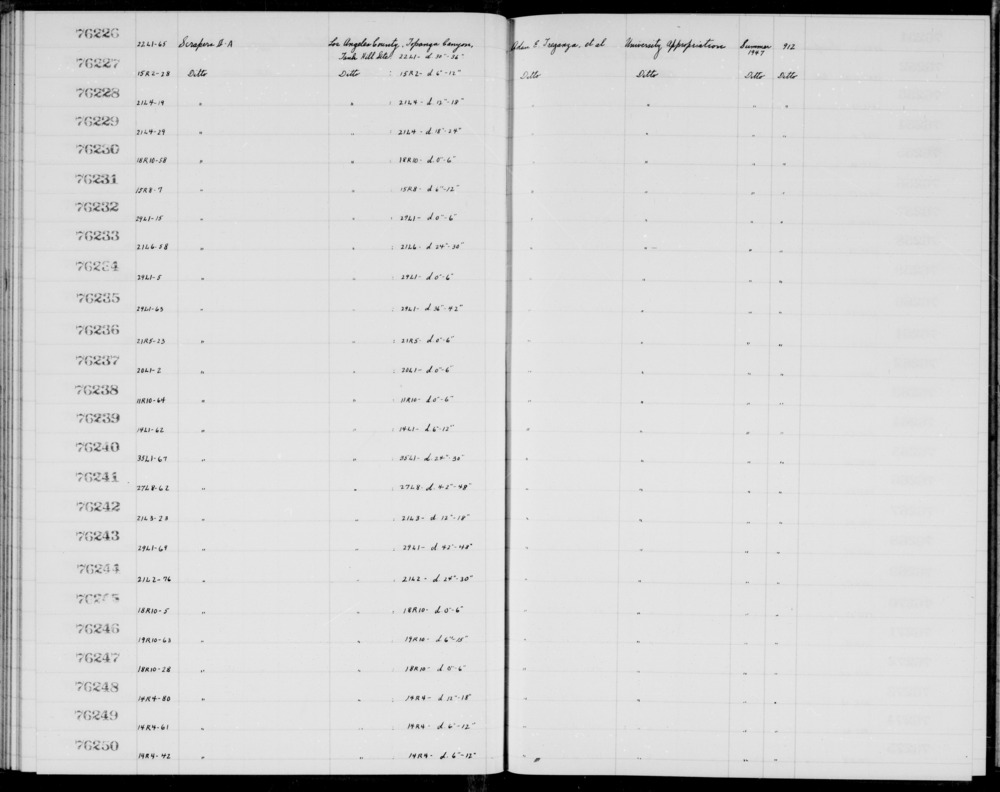 Documentation associated with Hearst Museum object titled Scrapers, accession number 1-76242, described as II-A.