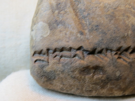 Hearst Museum object 10 of 122 titled Cuneiform tablet, accession number 9-3048, described as Mesopotamian cuneiform tablet