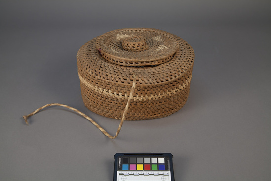 Hearst Museum object titled Basket, accession number 11-3435a, no description available.