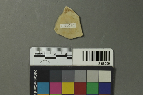 Hearst Museum object titled Flake, accession number 2-66090, described as Lithics