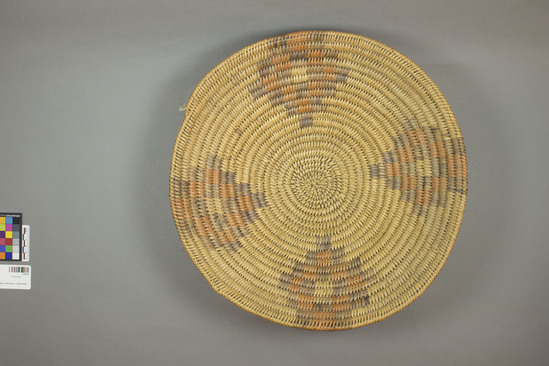 Hearst Museum object 3 of 3 titled Basket, accession number 2-18277, described as Coiled, concave.