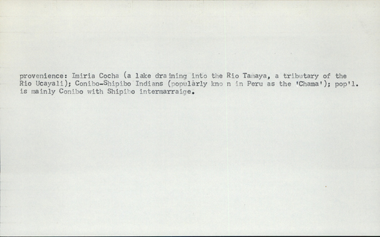 Documentation associated with Hearst Museum object titled Storage jar, accession number 16-9482, described as Pottery Jar for storing water or Beer