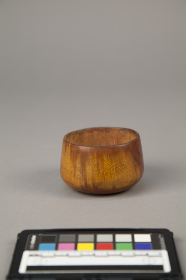 Hearst Museum object titled Bowl, accession number 11-2303, described as Small, wooden.