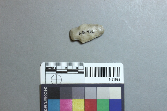 Hearst Museum object titled Projectile point, accession number 1-51992, described as Arrowpoint