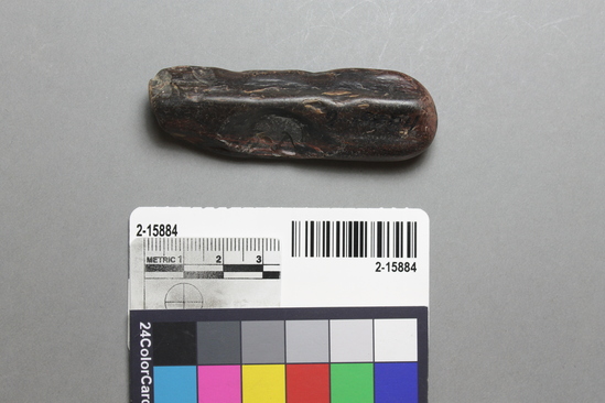 Hearst Museum object titled Stone object, accession number 2-15884, described as Stone object.