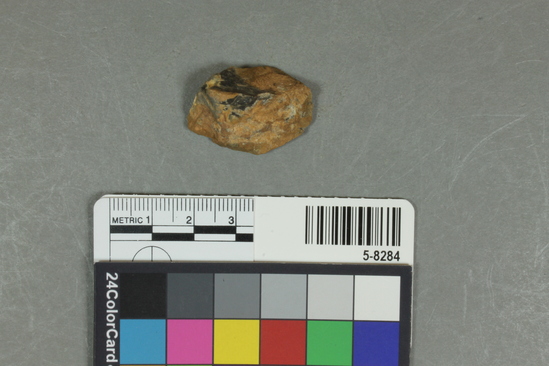 Hearst Museum object titled Chunk, accession number 5-8284, described as Chunk; length 3.1 cm