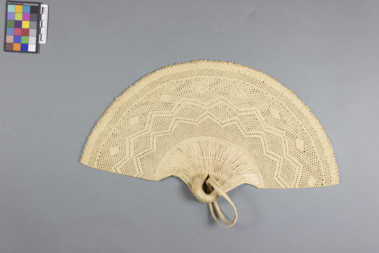 Hearst Museum object titled Fan, accession number 11-43947, no description available.