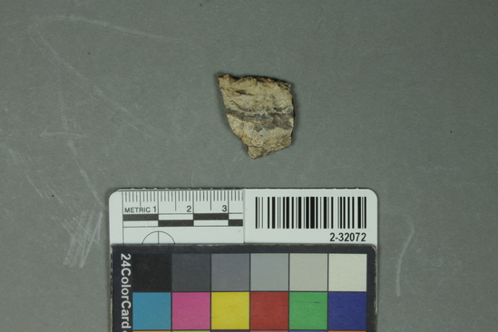 Hearst Museum object titled Point fragment, accession number 2-32072, described as Chert.