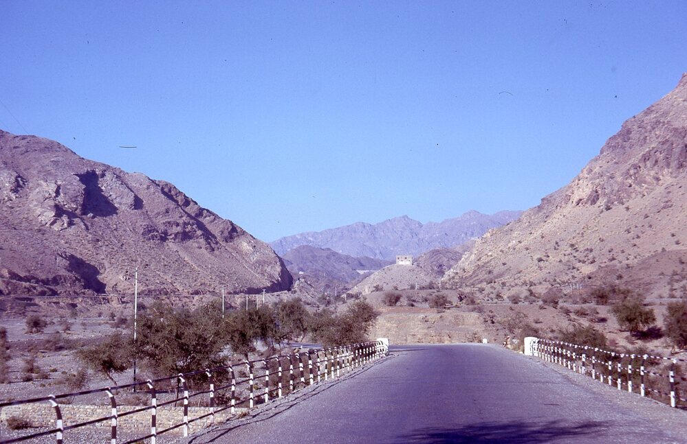 Hearst Museum object titled Color slide, accession number 25-30298, described as Khyber Pass"; landscape