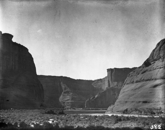 Hearst Museum object titled Black-and-white negative, accession number 15-382, described as View