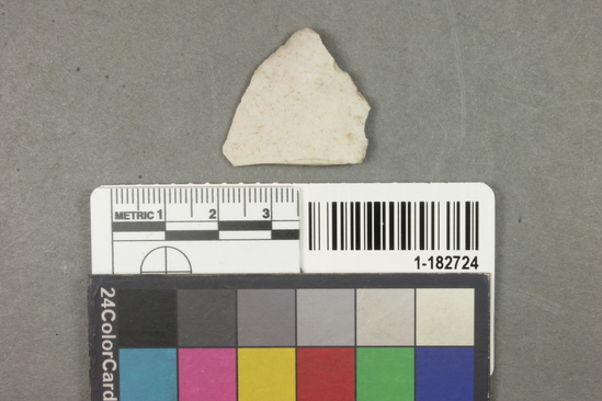 Hearst Museum object titled Implement fragment, accession number 1-182724, described as Stone.