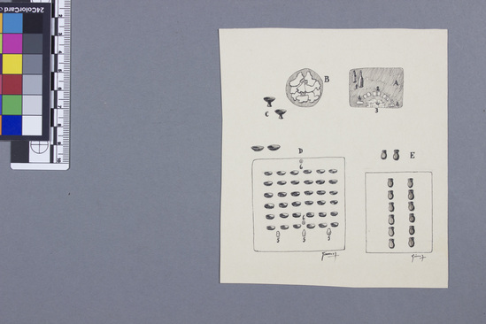 Hearst Museum object titled Drawing, accession number 17-247.16, described as drawing