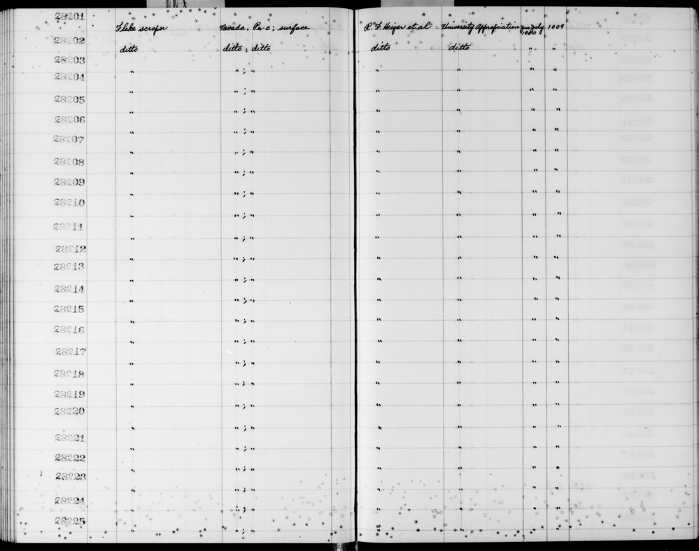 Documentation associated with Hearst Museum object titled Flake scraper, accession number 2-28222, described as Flake scraper