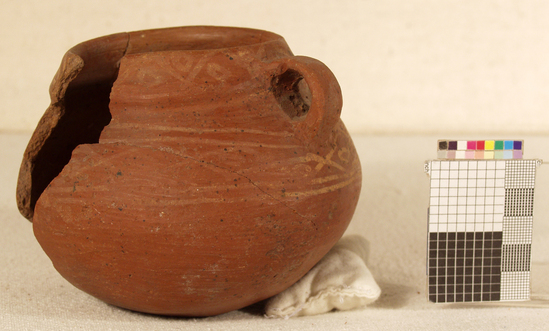 Hearst Museum object titled Jar, accession number 4-6807, no description available.