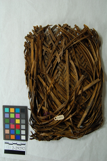 Hearst Museum object titled Bag, accession number 2-29292, described as Yucca leaf bag