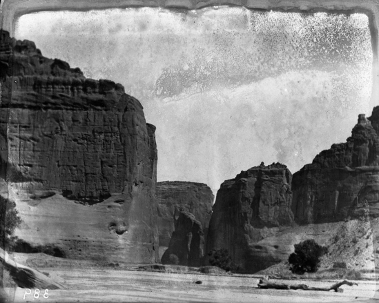 Hearst Museum object titled Black-and-white negative, accession number 15-389, described as View