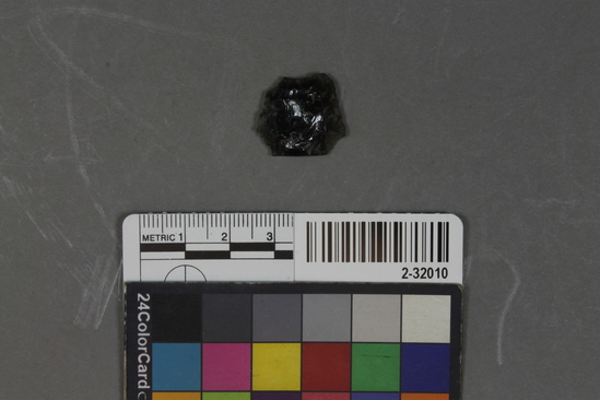 Hearst Museum object titled Point fragment, accession number 2-32010, described as Obsidian.